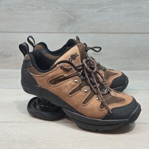 Z-Coil Women Brown & Black Lace-Up Athletic Shoes Sz 7